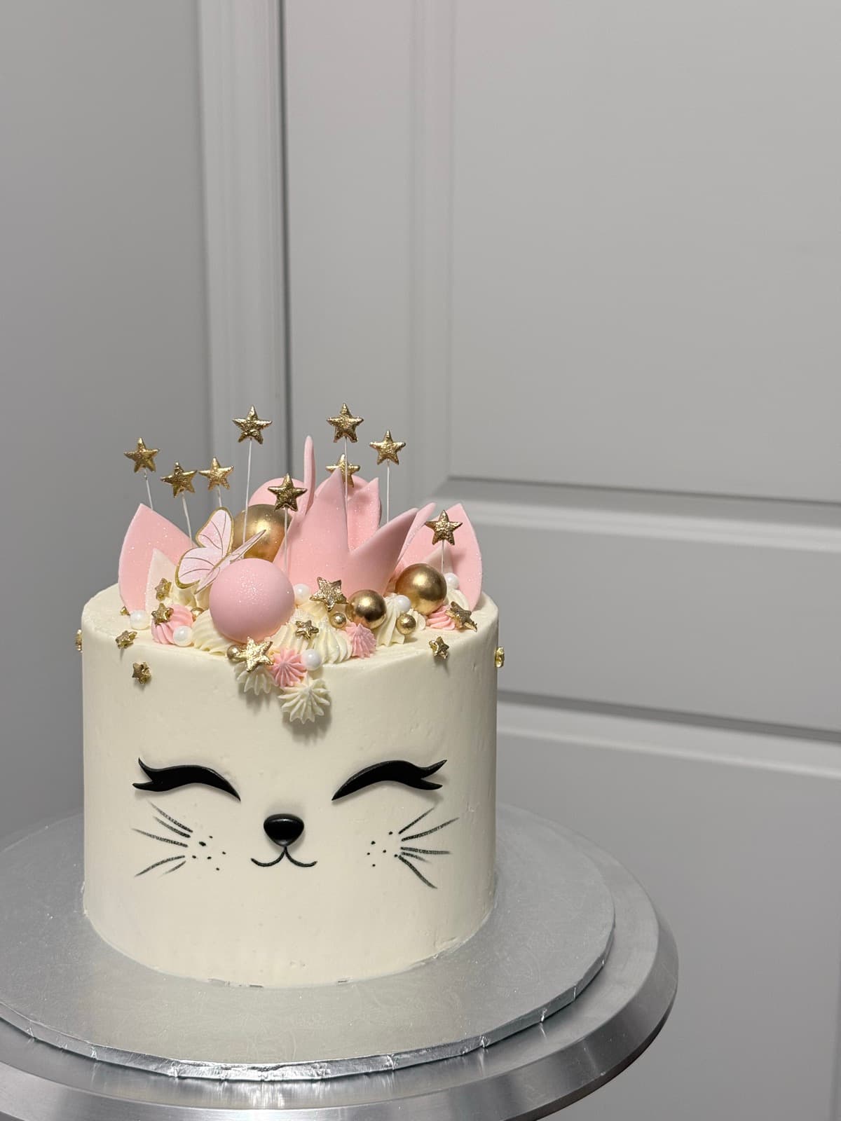 Pastel infantil Gatita Feliz — Art&Cake Toronto